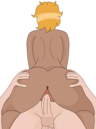 Corey and a friend's OC.